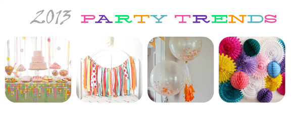 Party Trends for 2013