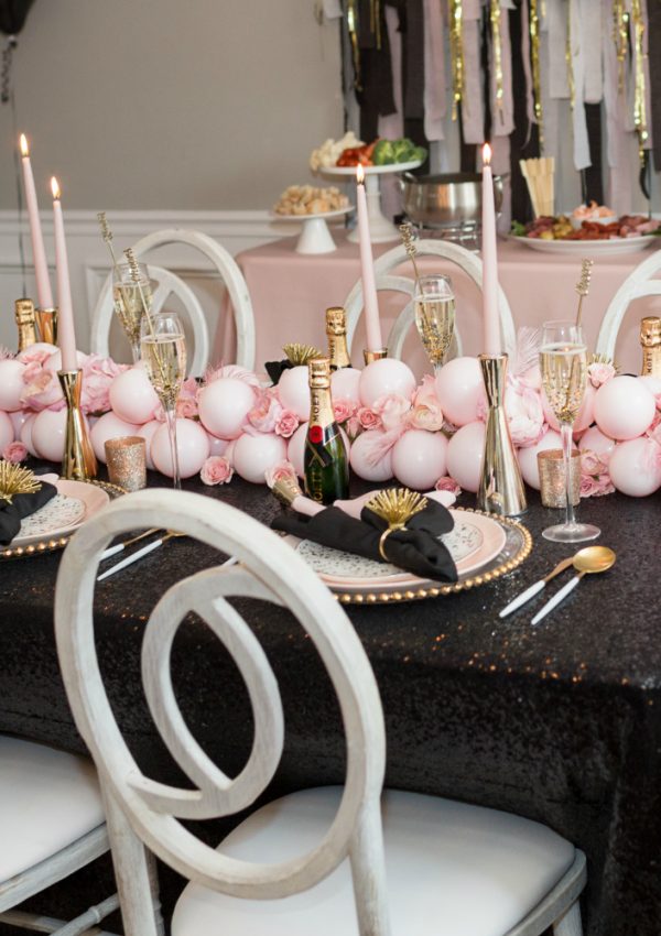 Glam Home New Year’s Eve Party That is Parent + Kid Approved