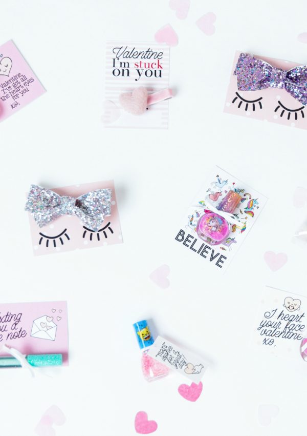 Valentine’s Day Cards + Girly Gift Ideas