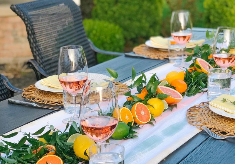Cleveland Magazine Cover Shoot + a Summer Citrus Inspired Tablescape