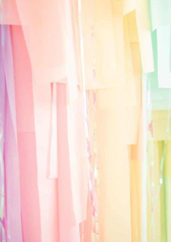 Introducing the DIY Streamer Fringe Backdrop Kit by One Stylish Party